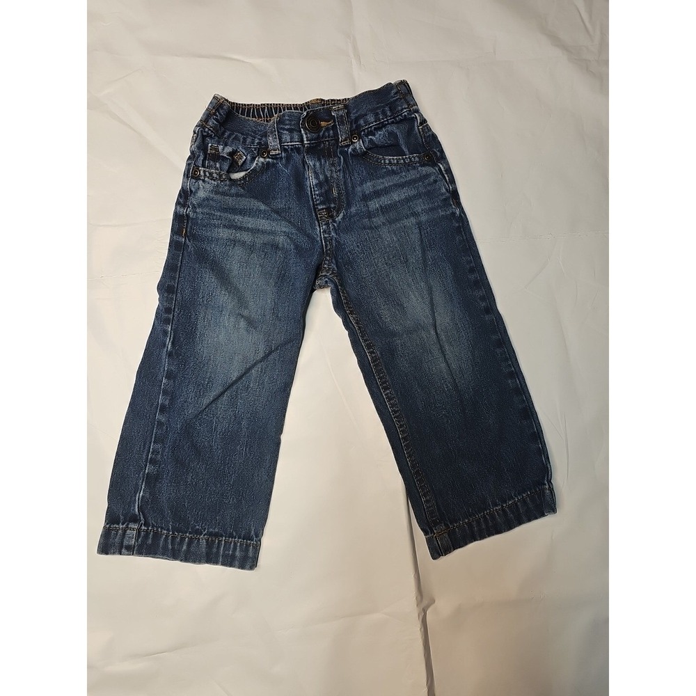 Vintage Healthtex dark denim jeans USA made Sz 24 Months #463